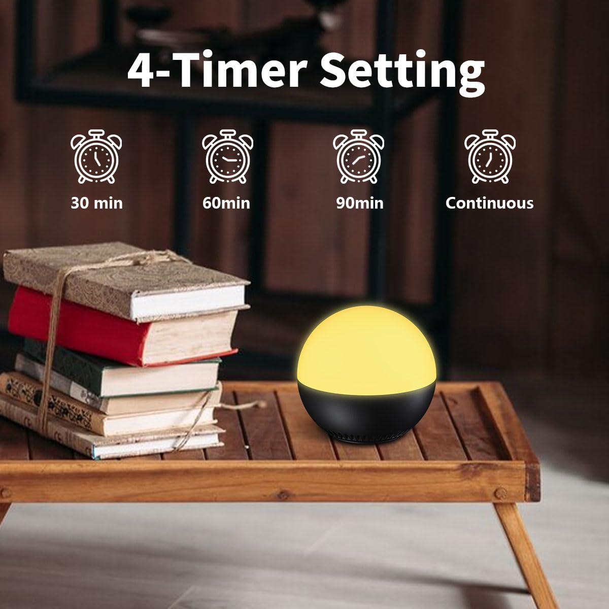 BodyHush 4 timer memory function keeps settings for consistent sleep routines.