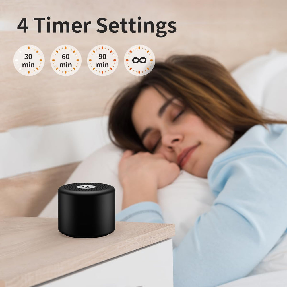 BodyHush auto-off timer options 30 60 or 90 minutes.