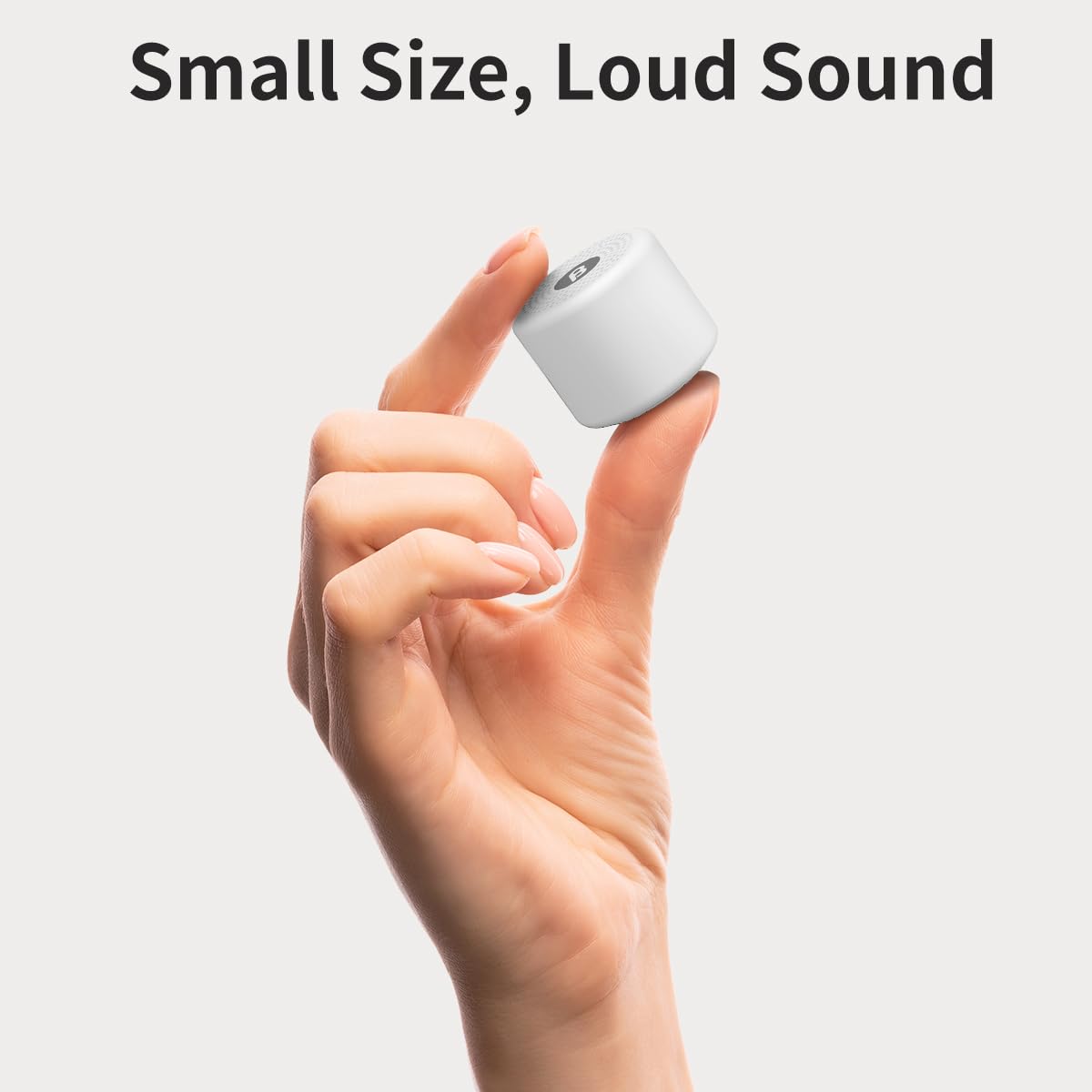 BodyHush mini portable sound machine hanging rope allows easy bedside placement