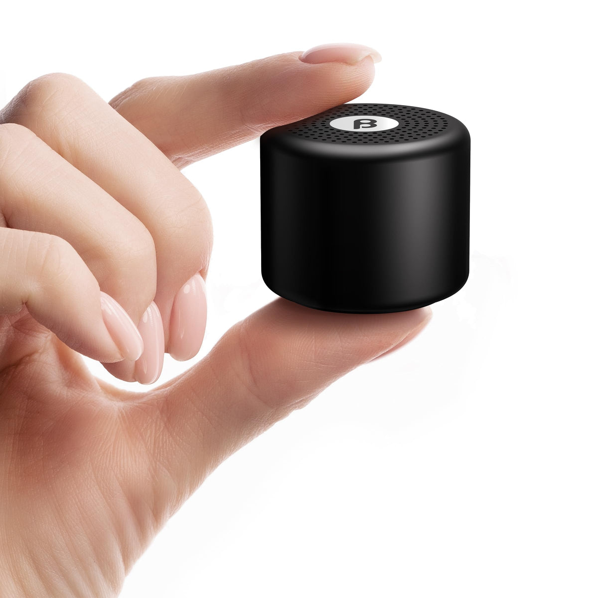 BodyHush mini portable white noise machine in compact design for travel and home use.