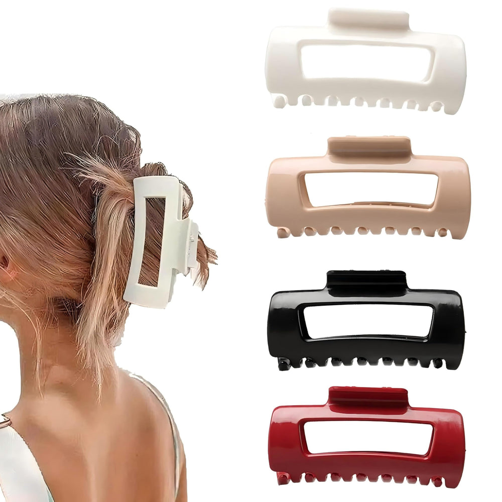 BOELIKAYS Cloud Claw Clip Pack securely holds hair for all-day wear