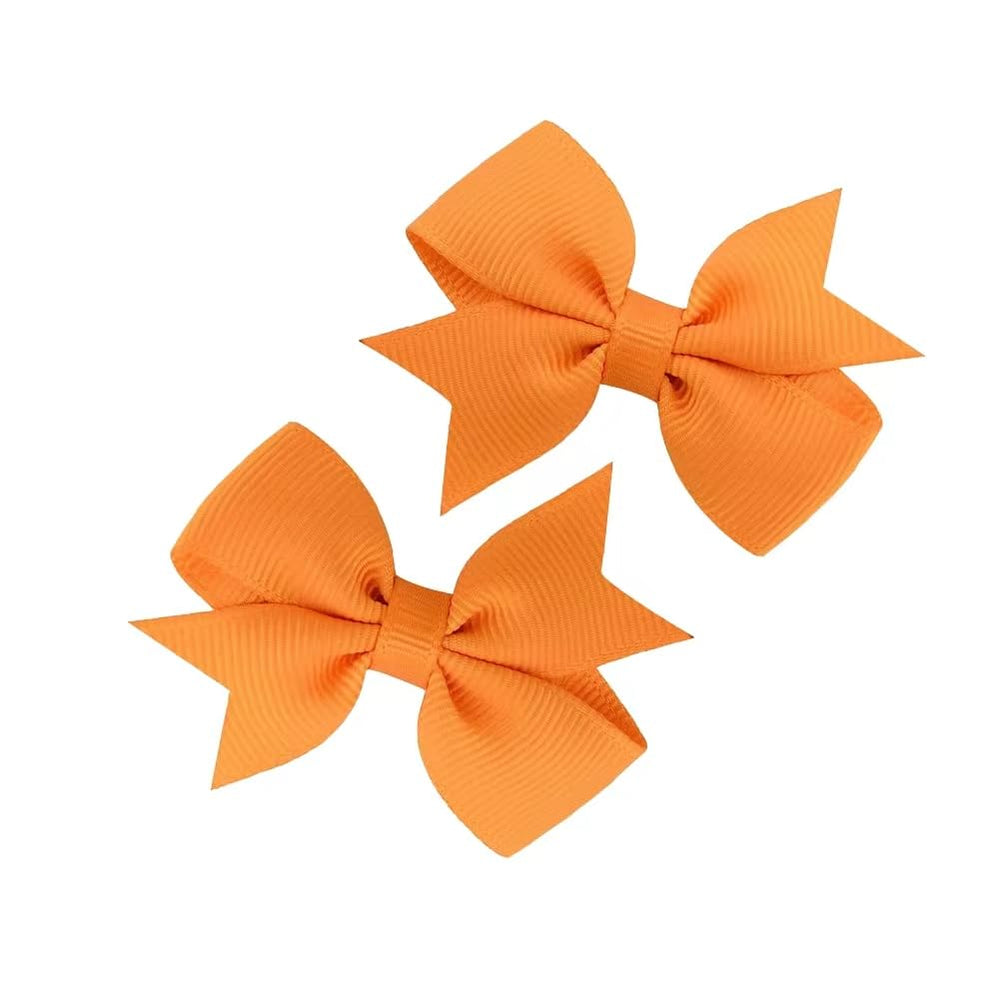 BOENBE LOVED baby bows clip closeup showing secure metal-free design