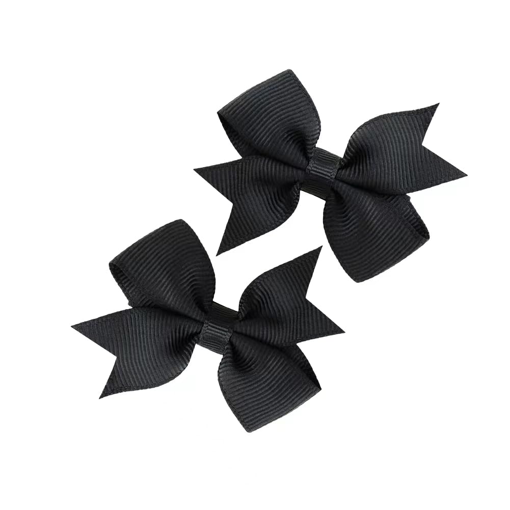 BOENBE LOVED baby bows closeup shows premium grosgrain and secure clip for active toddlers