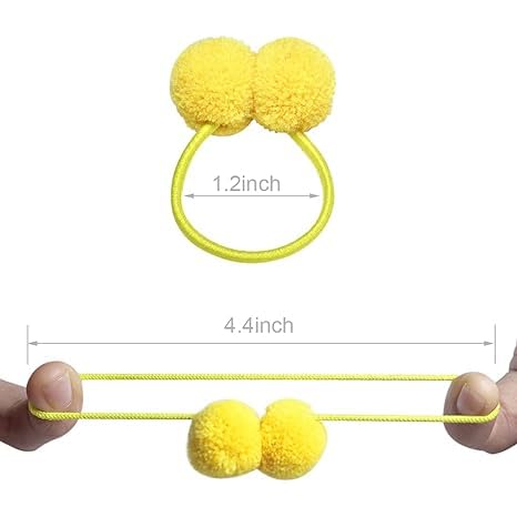 Boenbe Loved baby hair ties offer durable stretch for secure hold without snagging.