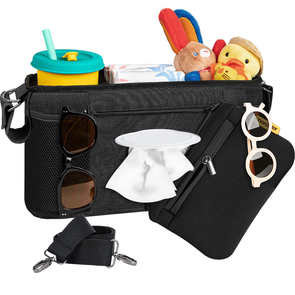 Boffinby parent console fits Wonderfold W2 for secure travel organization
