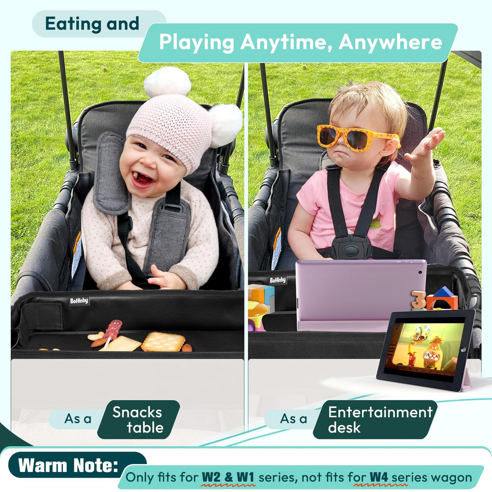 Boffinby tray waterproof surface makes spills easy to wipe