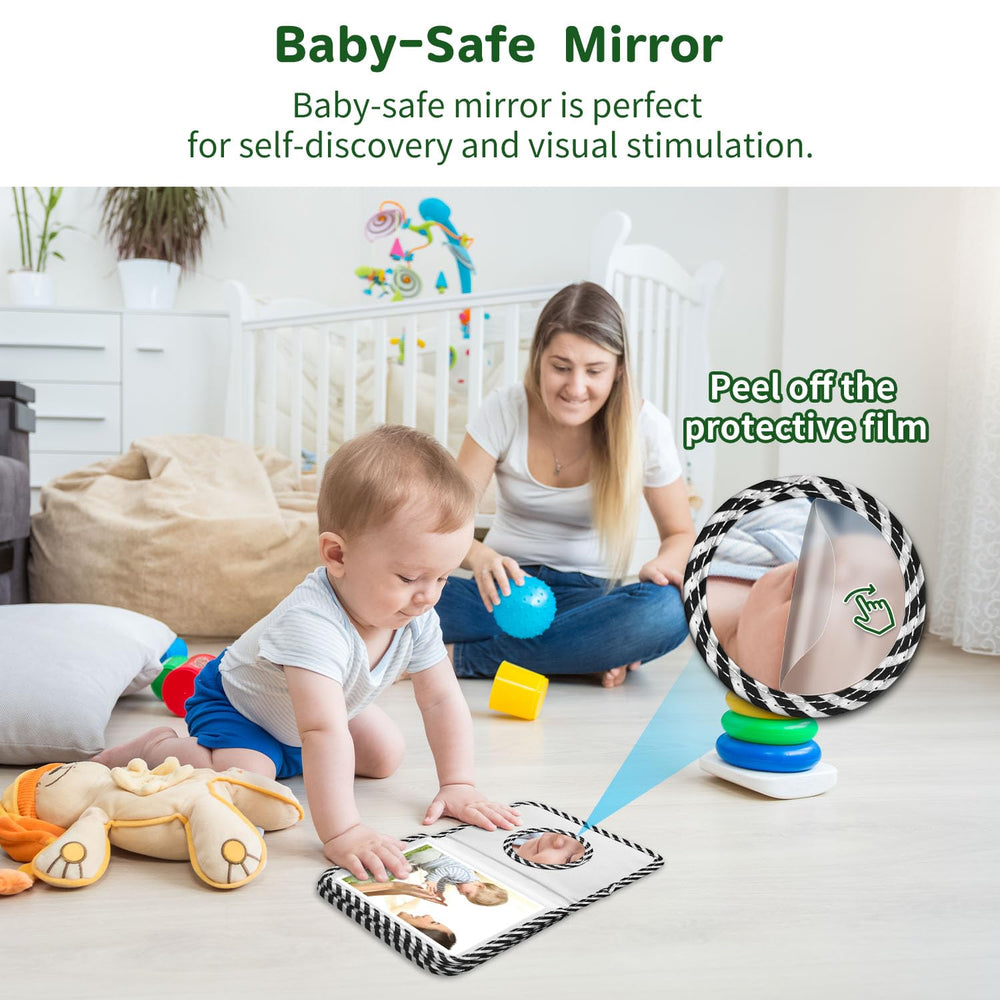 BOHEMIABY stroller clip keeps photos handy on outings.