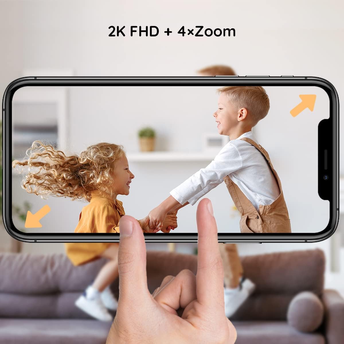 BOIFUN auto-tracking keeps the baby centered as they move