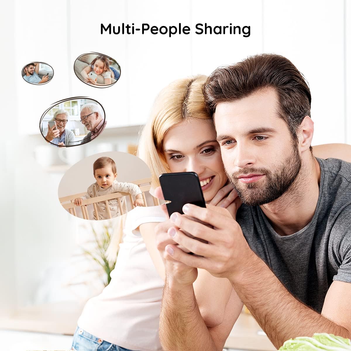 BOIFUN two-way audio lets you soothe with voice from anywhere