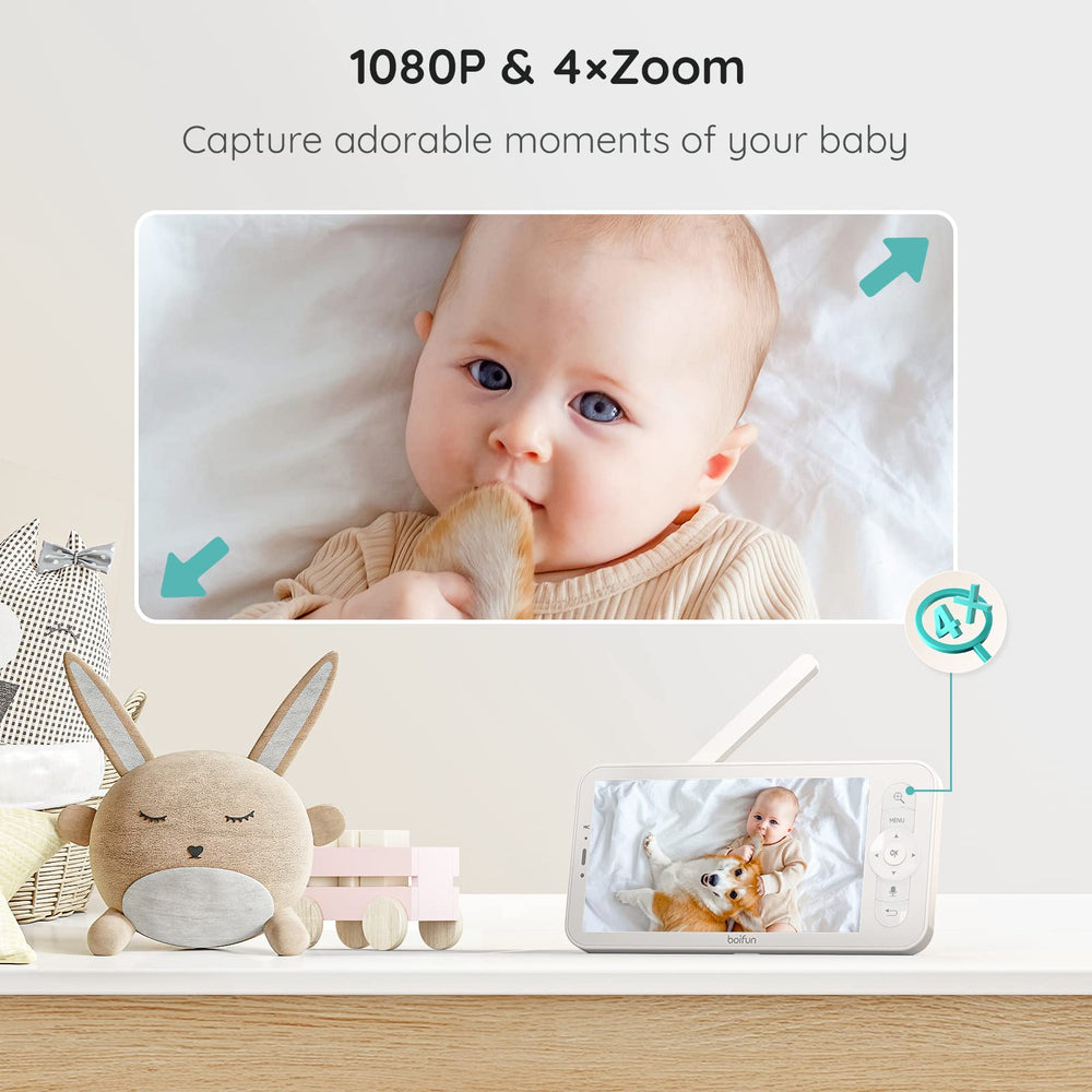 BOIFUN battery life 3000mAh for extended monitoring