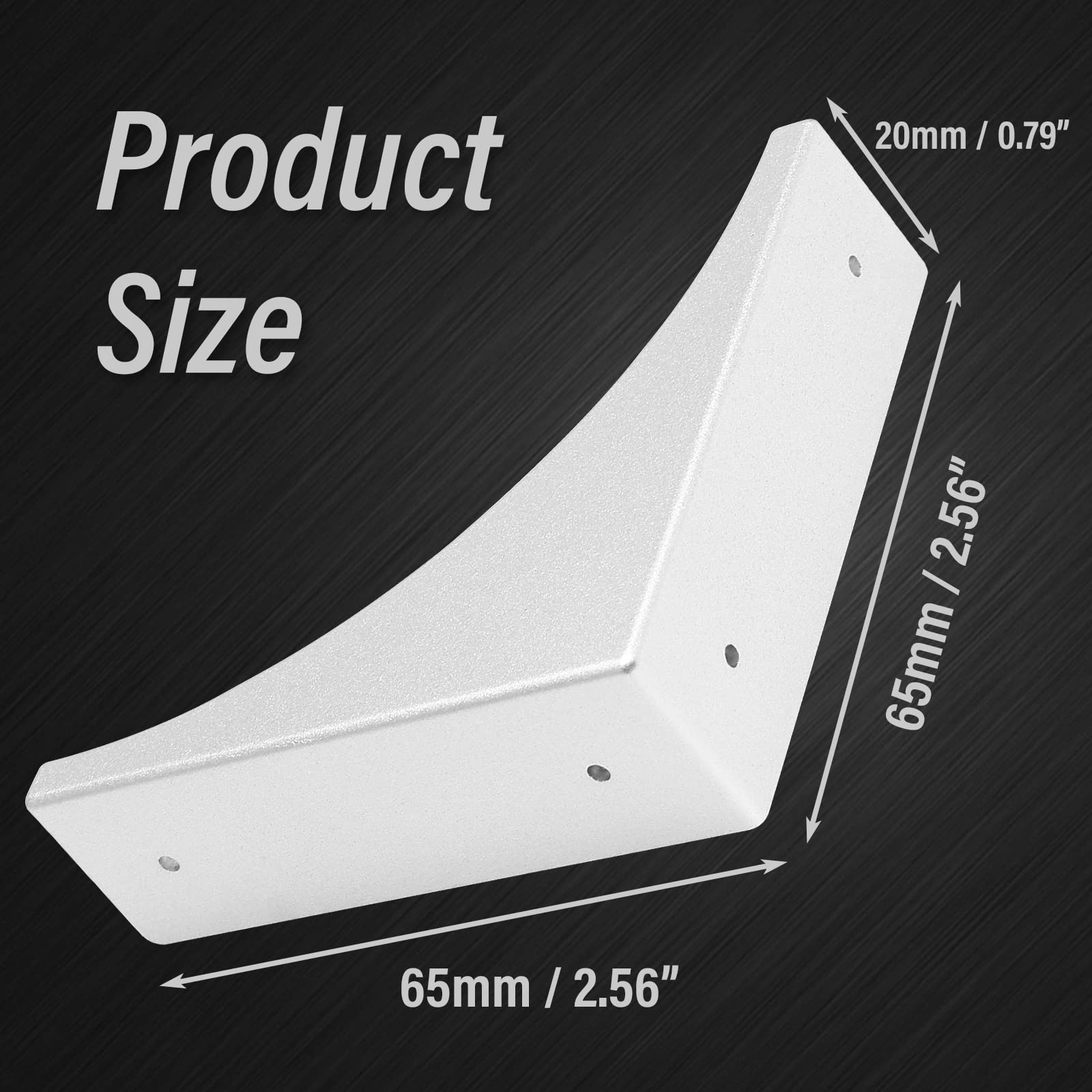 BokWin box corner protector pack four ready to install on boxes and shelves