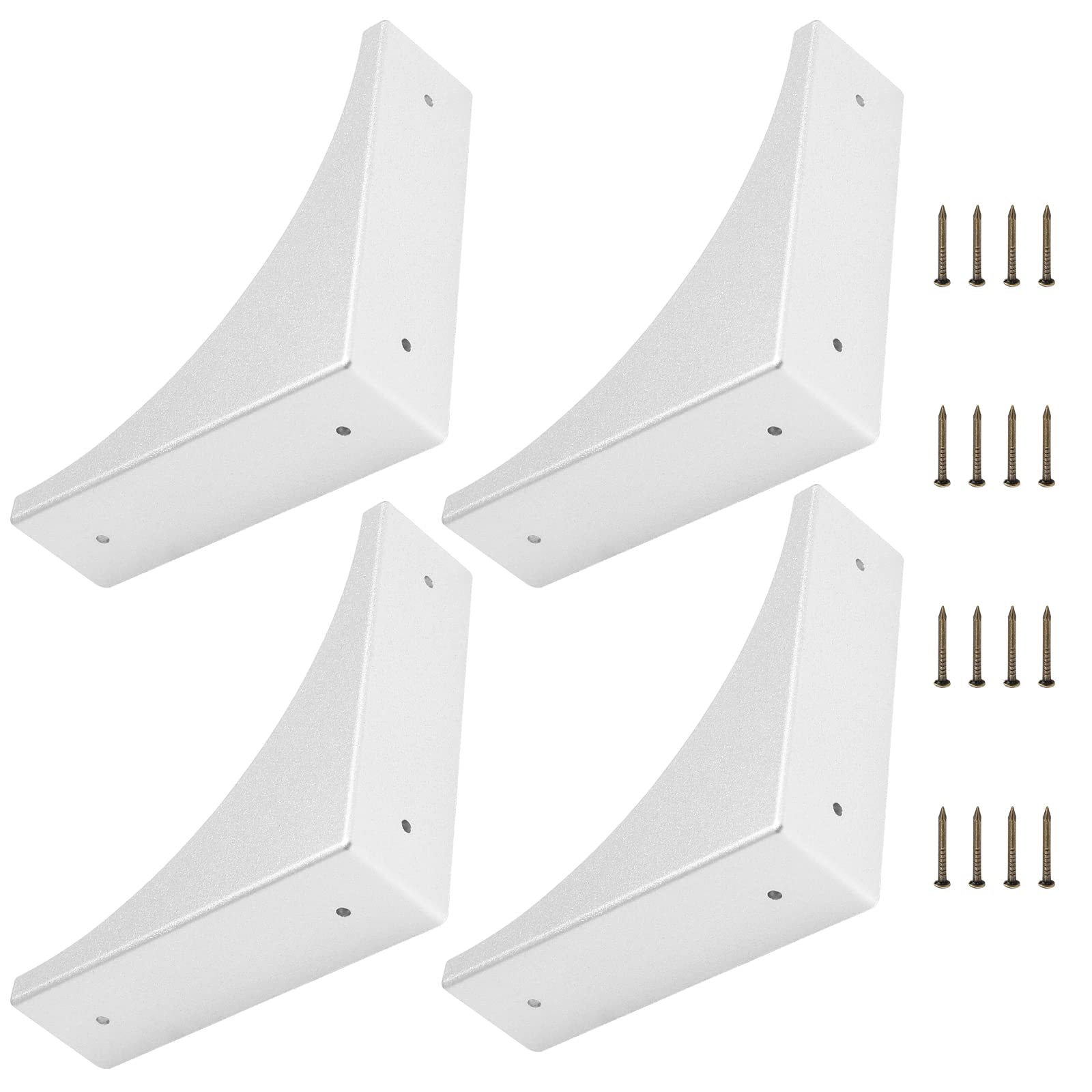 BokWin silver box corner protector metal side view protects corners from impact