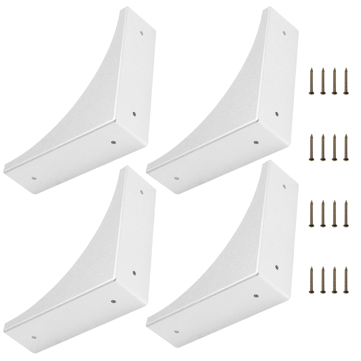 BokWin silver box corner protector metal side view protects corners from impact