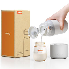 BOLOLO Portable Milk Warmer Pro detachable-design highlights easy cleaning and mess-free maintenance.