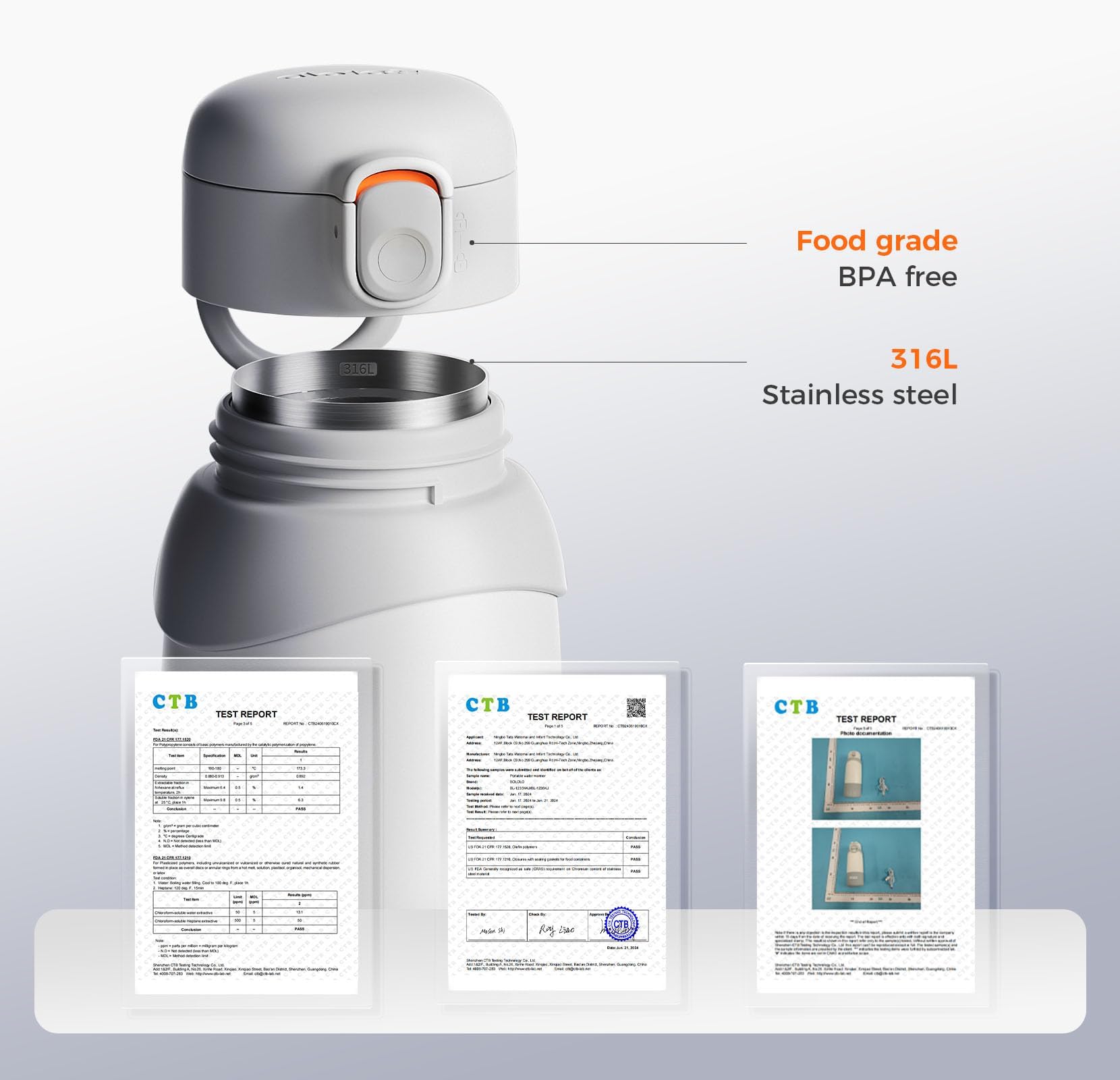 BOLOLO Portable Milk Warmer Pro on-the-go setup enables convenient feeding anywhere.