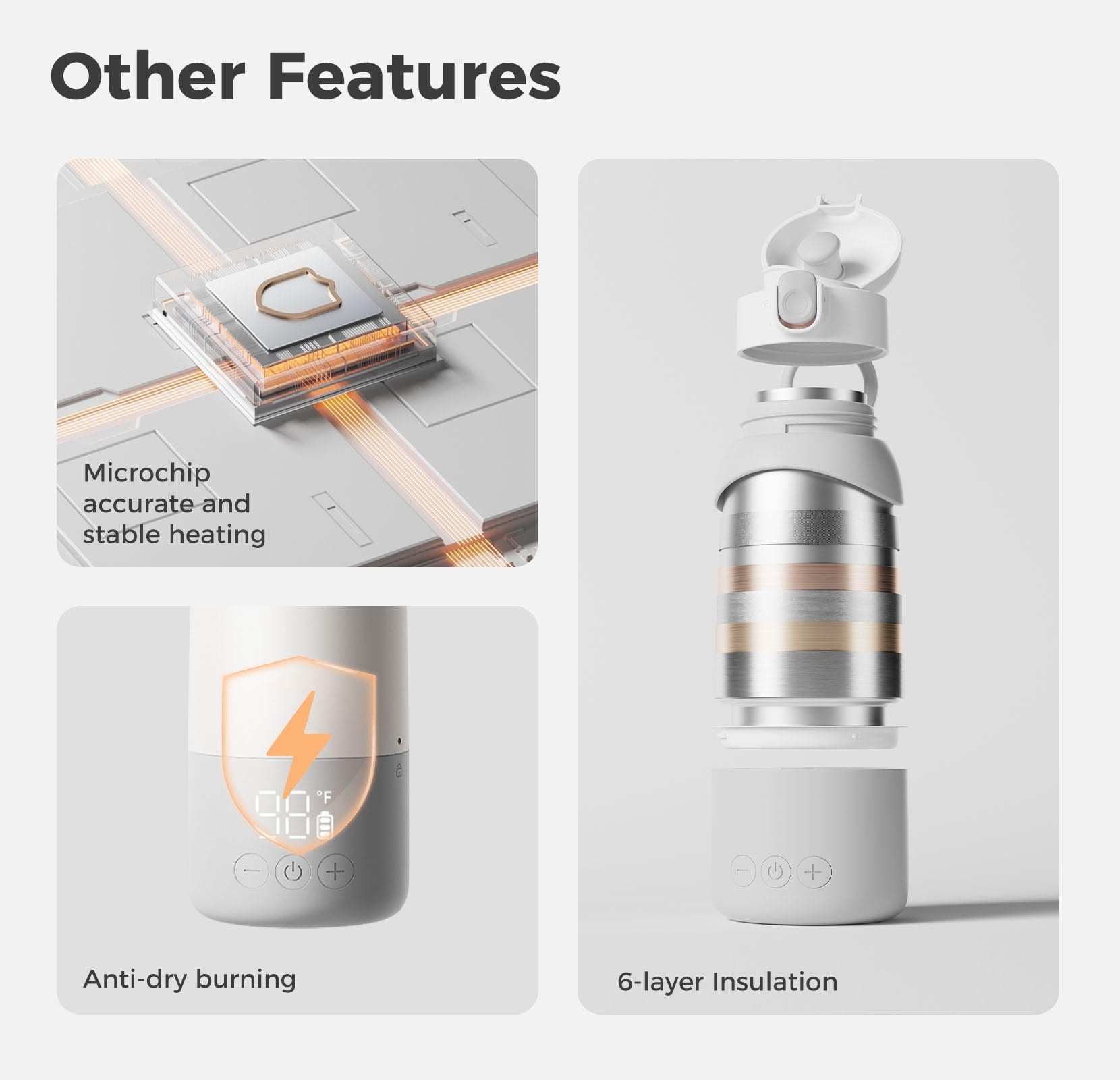 BOLOLO Portable Milk Warmer Pro warranty and support offer peace of mind.