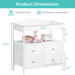 BOLUO open shelf provides quick access to towels and essentials