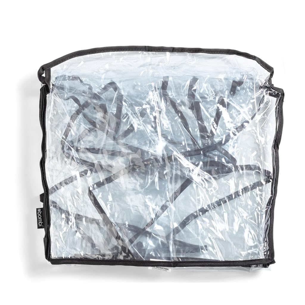 Bombi rain cover for V2 with hook-and-loop attachment securing quickly for protection