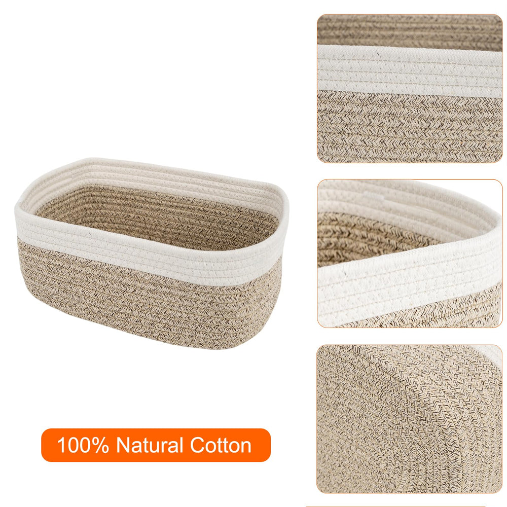BOMINICA reinforced weaving prevents small items from slipping out during storage