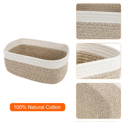 BOMINICA reinforced weaving prevents small items from slipping out during storage