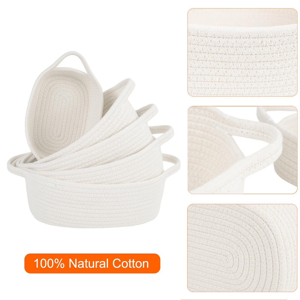 BOMINICA-handled baskets move easily from room to room.