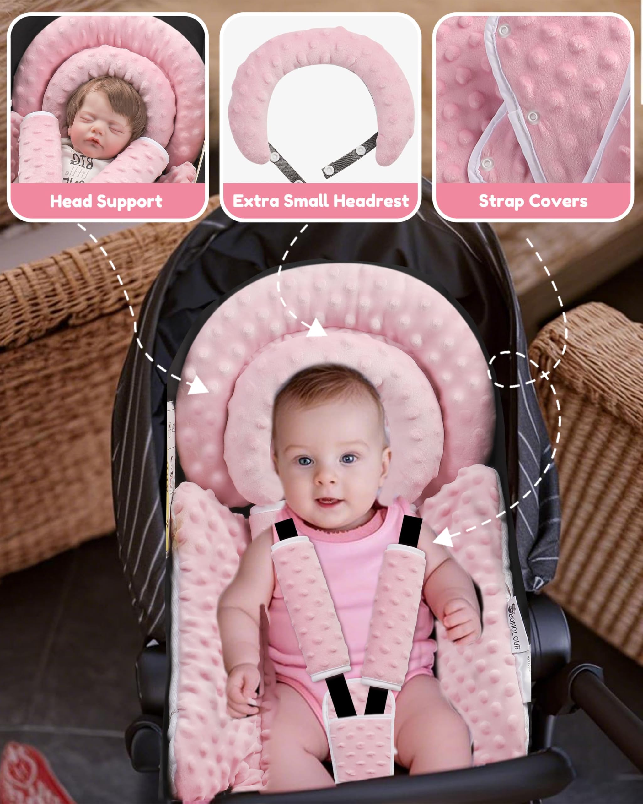 BOMOLOUR double-sided fabric offers plush warmth and breathable comfort