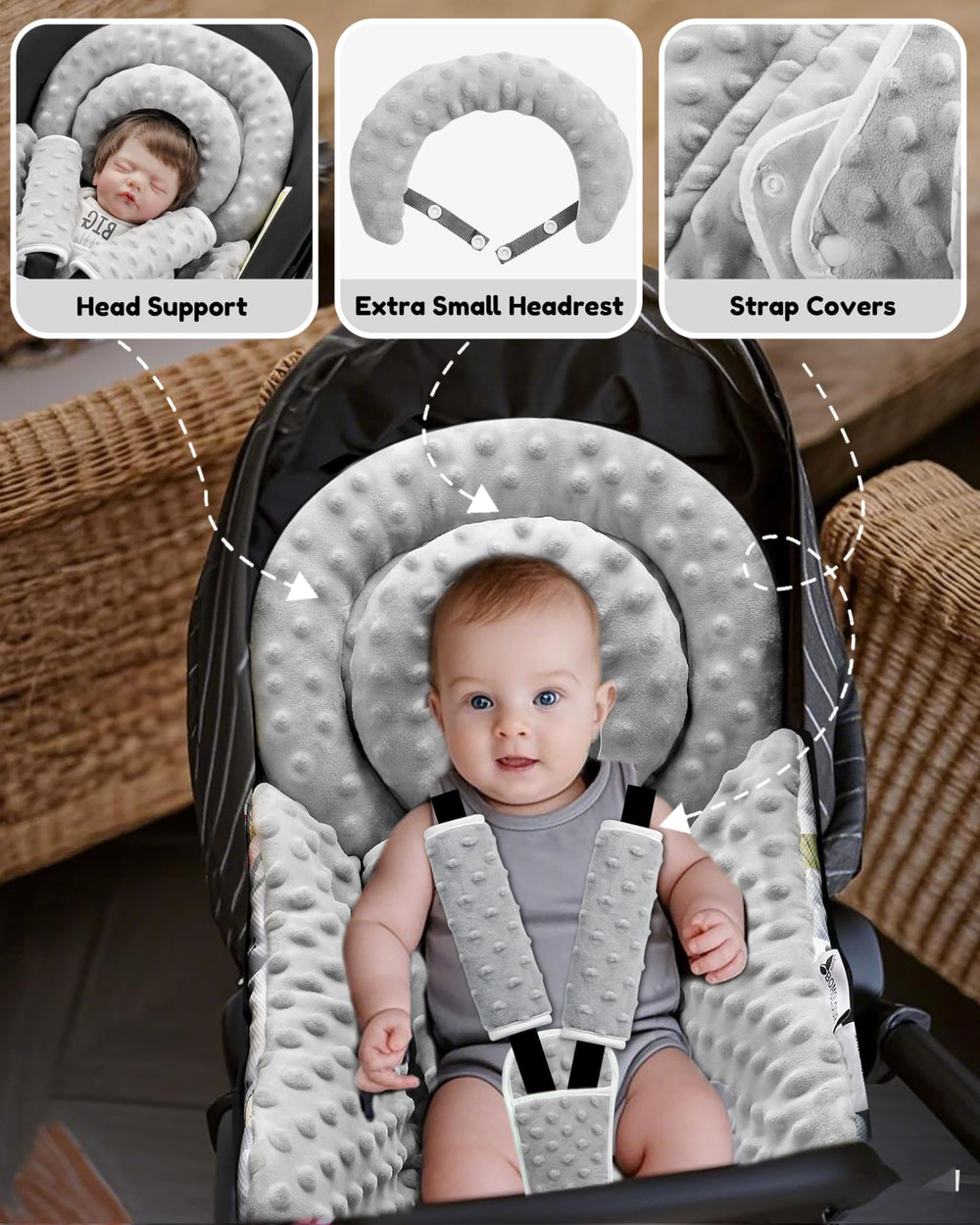 BOMOLOUR double-sided fabric provides plush warmth and breathable coolness across seasons.