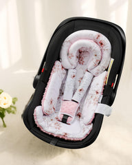 BOMOLOUR head and body support helps newborns stay comfy during rides