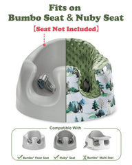 BOMOLOUR seat cover with slip-resistant gaskets to prevent shifting