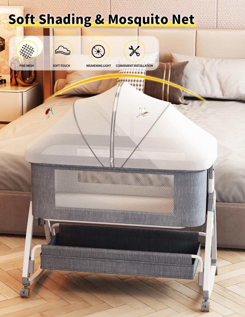 Bonbay removable mattress sheet for quick cleaning and refresh