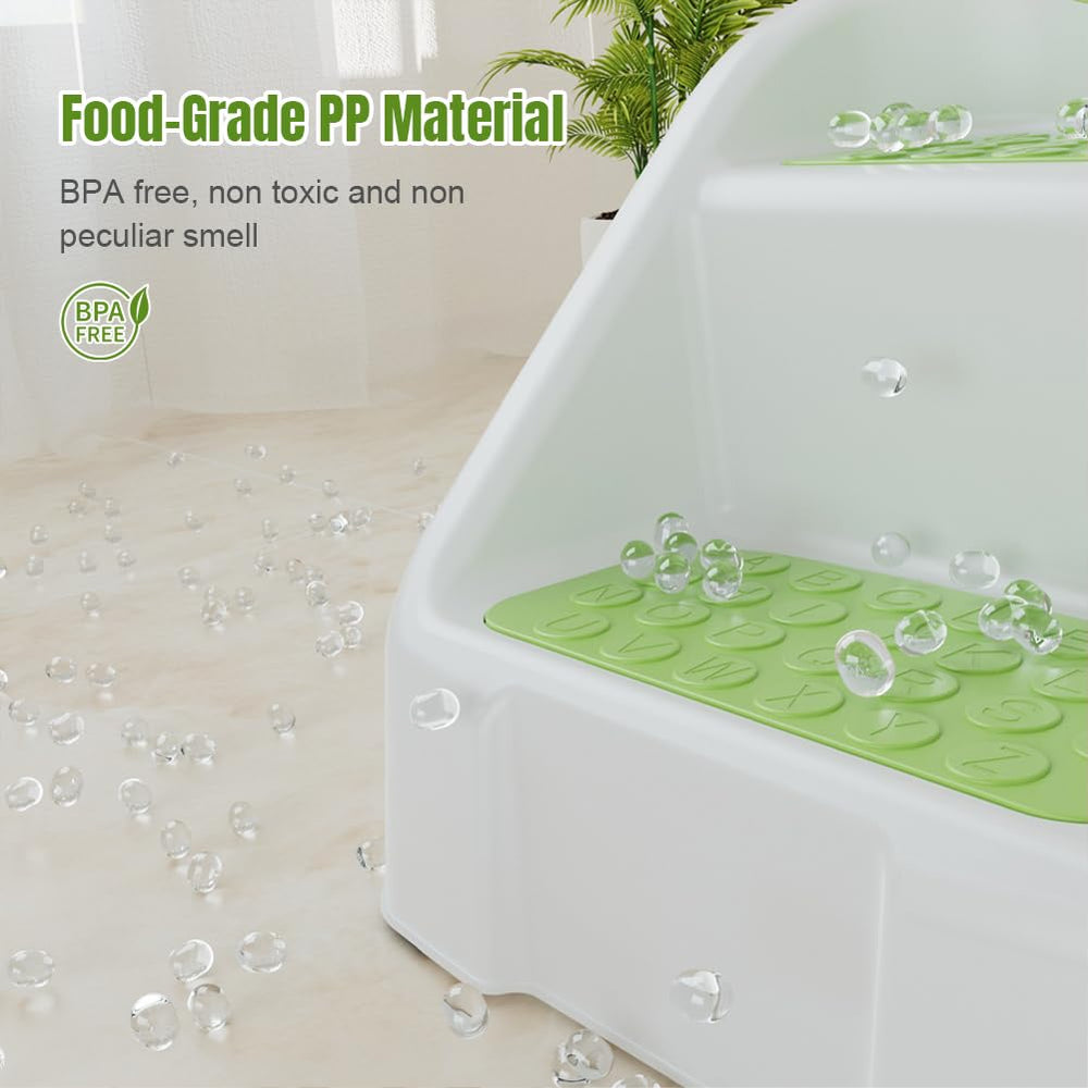 Bonbay folding toddler stool quick assembly for busy parents