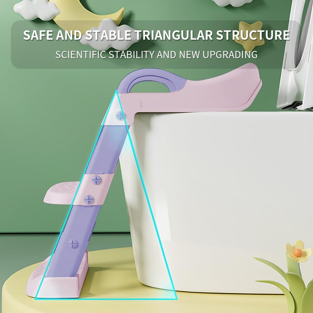 Bonbay potty seat showing four anti-slip pads for stable use.