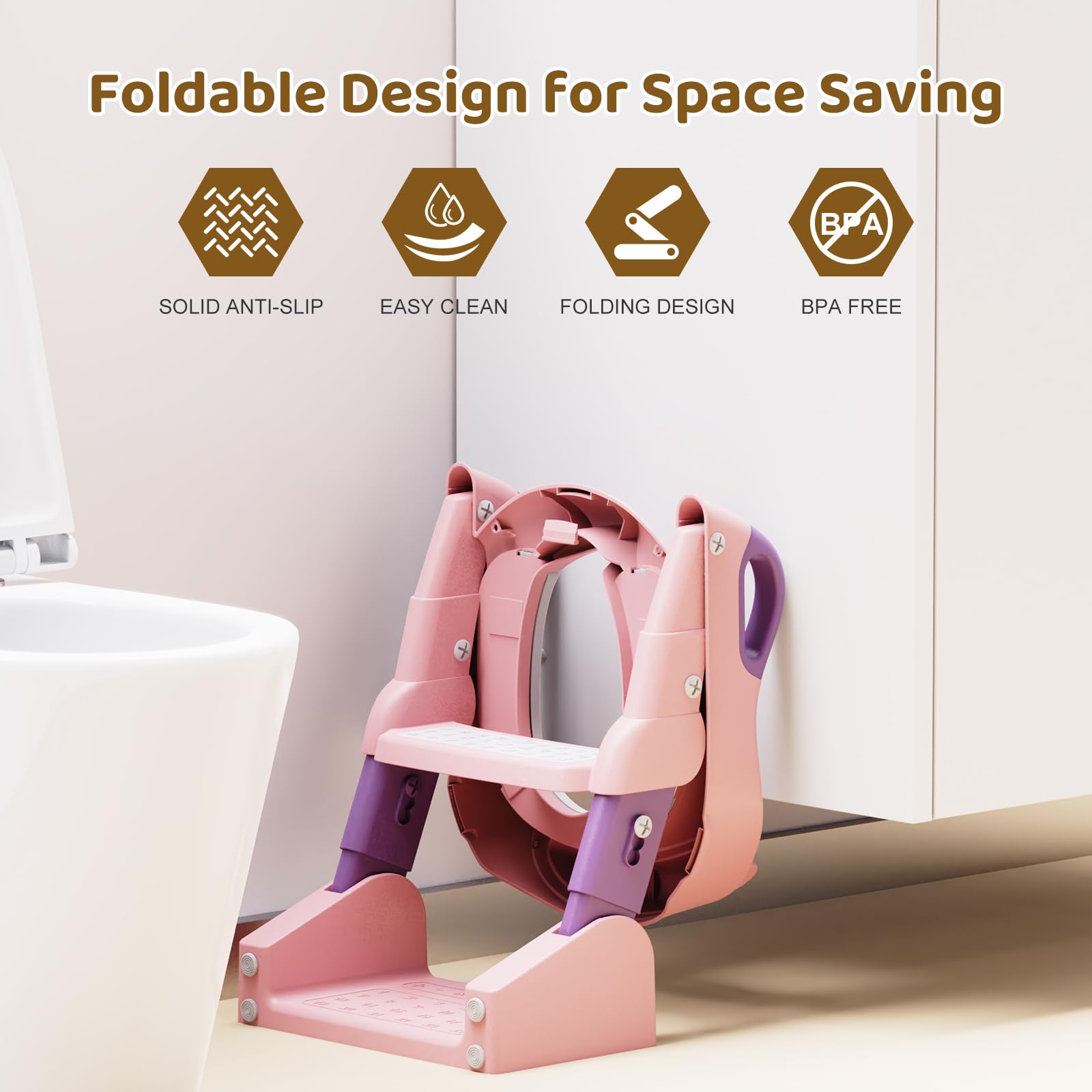 Bonbay Potty Seat assembly guide aids quick setup.