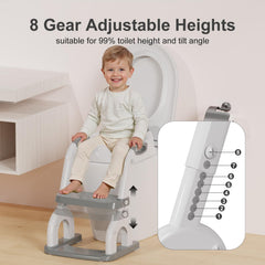 Bonbay potty seat splash guard protects against spills during use.