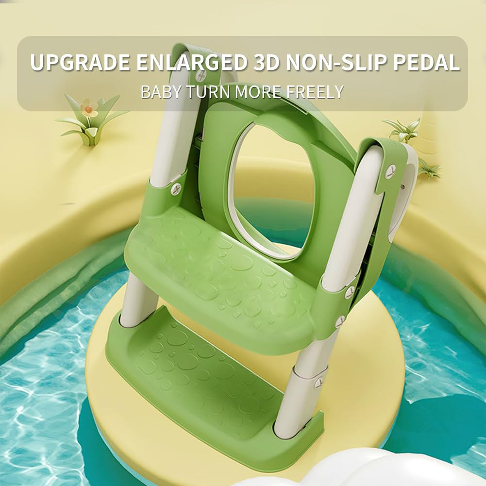 Bonbay potty seat on toilet highlights non-toxic materials and safety-first design.