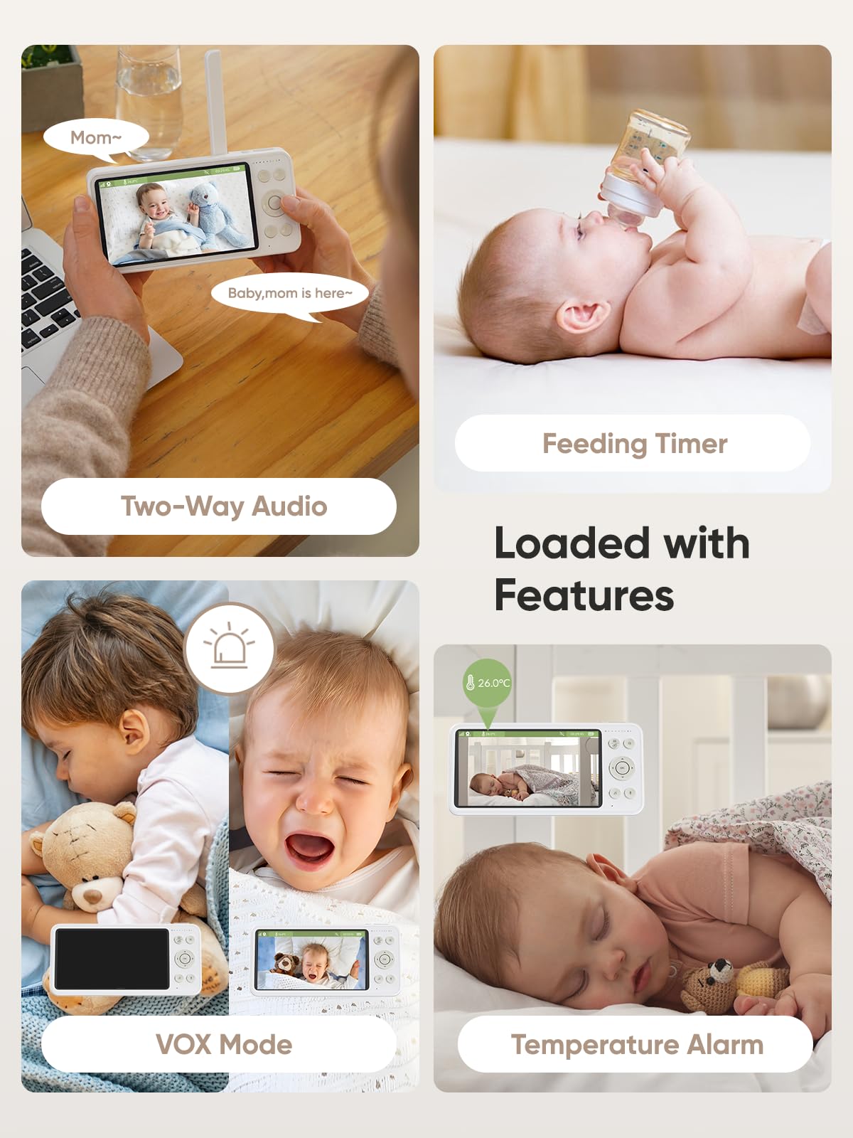 bonoch add-on camera compatibility note confirms exclusive use with BBM14/16 monitor.