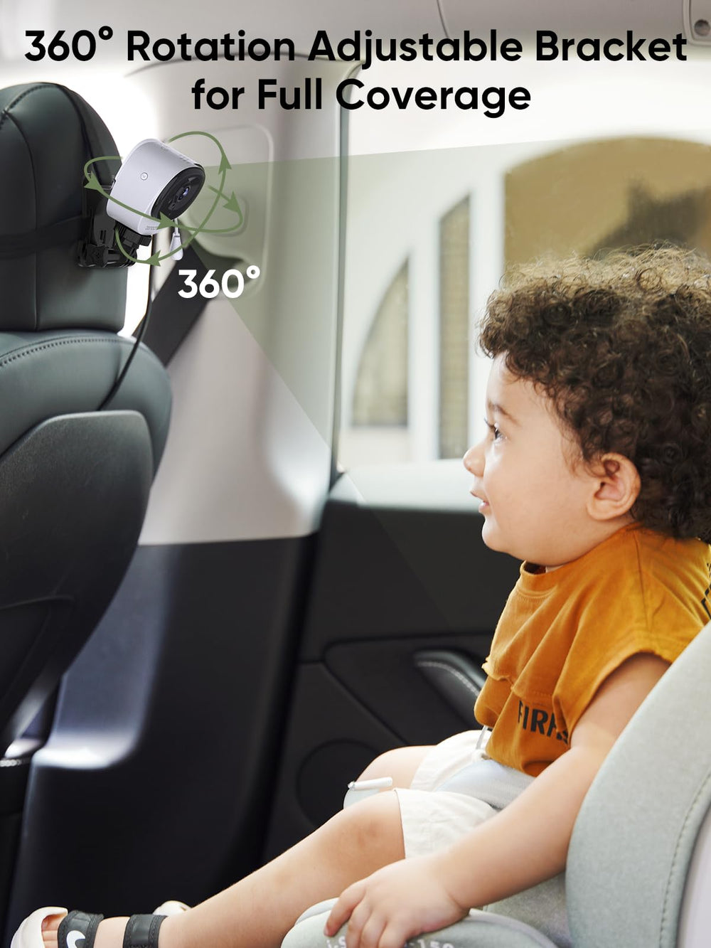 bonoch automatic night vision activates infrared mode in darkness for clear baby view