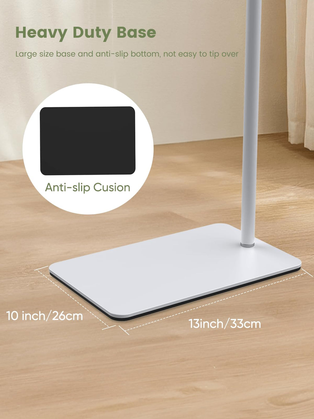 bonoch cable management with velcros keeps wires tidy and organized.