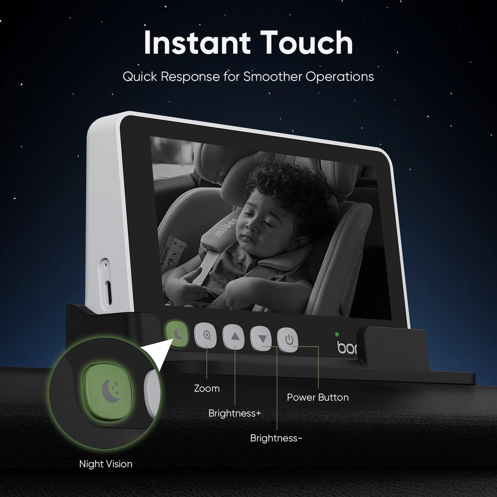 bonoch flexible mounting options suit dash or vent installations.