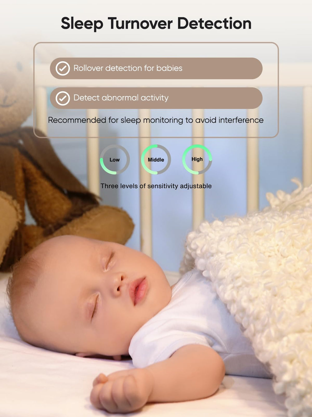 bonoch long-life-battery delivers hours of monitoring between charges