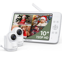 bonoch MegaView 10-inch display for expansive viewing and easy monitoring across rooms