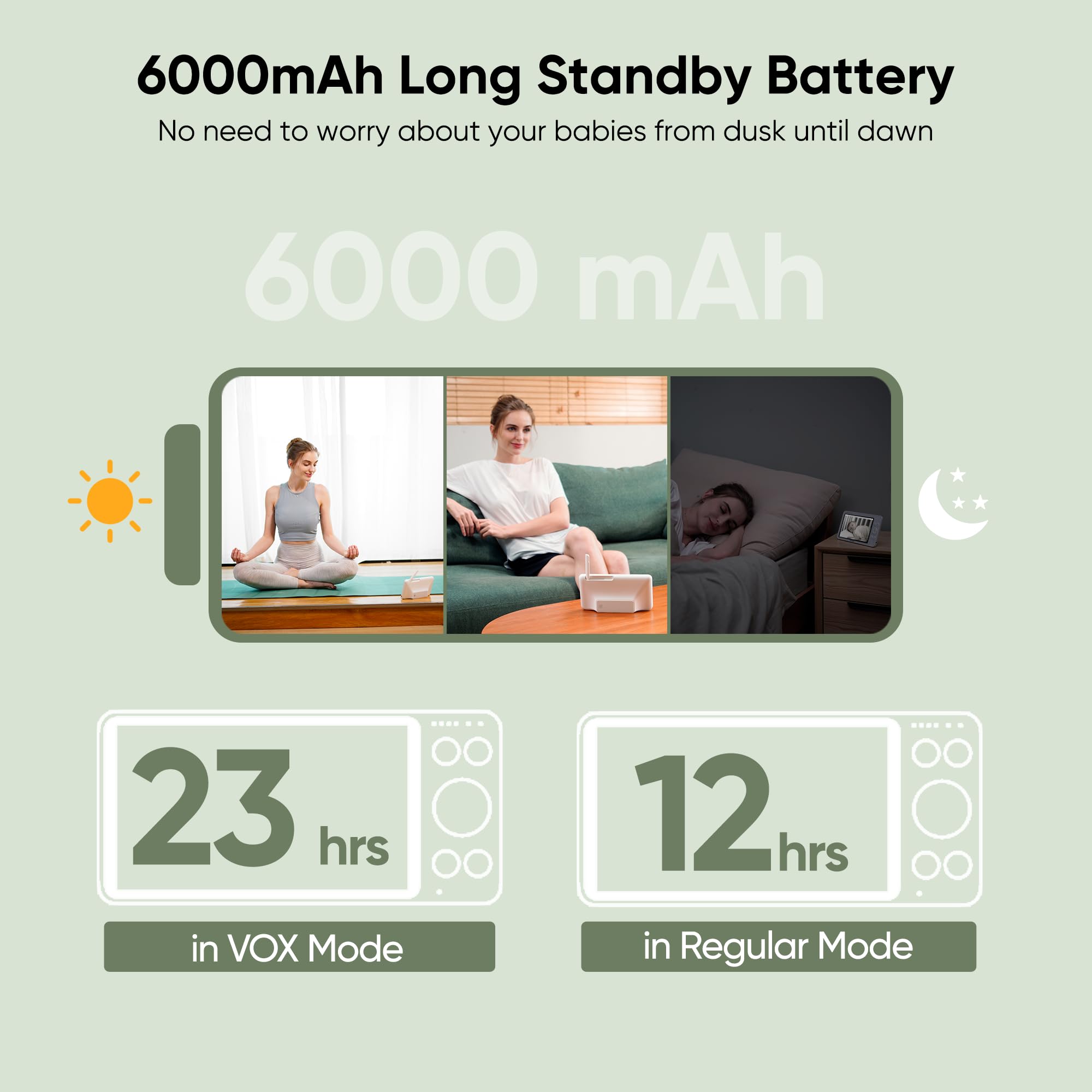 bonoch megaview vox mode conserves battery by detecting sound before transmitting