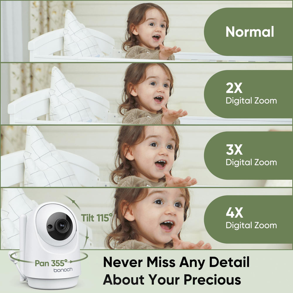 bonoch MegaView zoom options 2x to 4x for distant detail