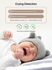 bonoch white-noise machine aids soothing sounds for baby comfort