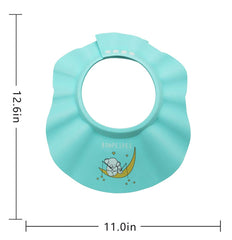 BONPEIPEI green cap side view highlights soft EVA foam for eye and ear protection