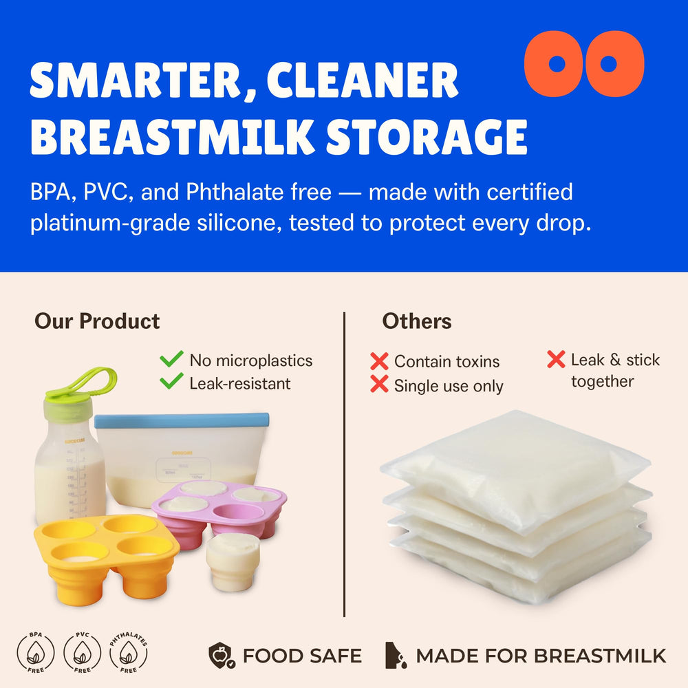 BOOBCUBE leak-proof-bags guard every drop during storage and transport.