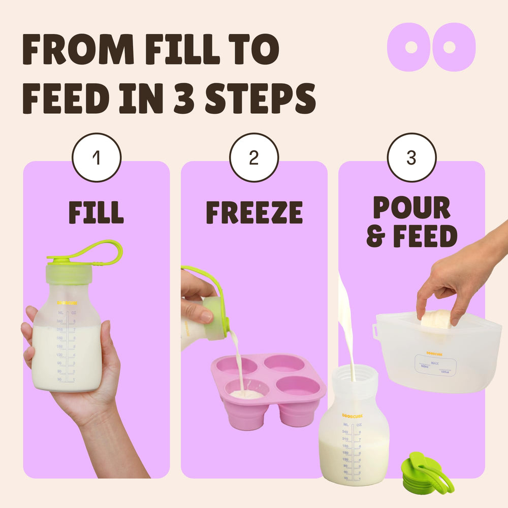 BOOBCUBE storage-jar-bpa-free offers safe, plastic-free breastmilk containment.
