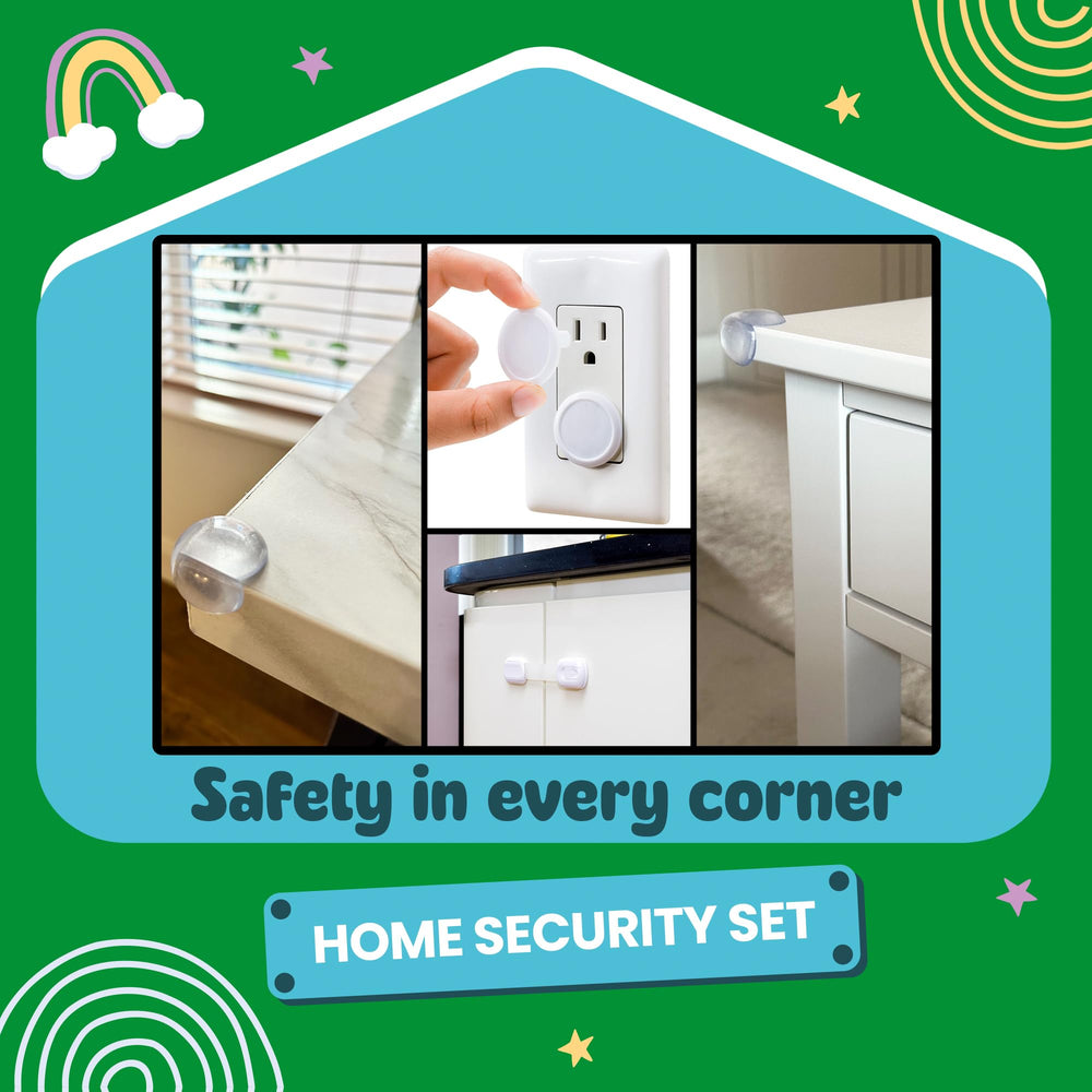 BooBoo Baby kitchen scene demonstrates easy tool-free installation.