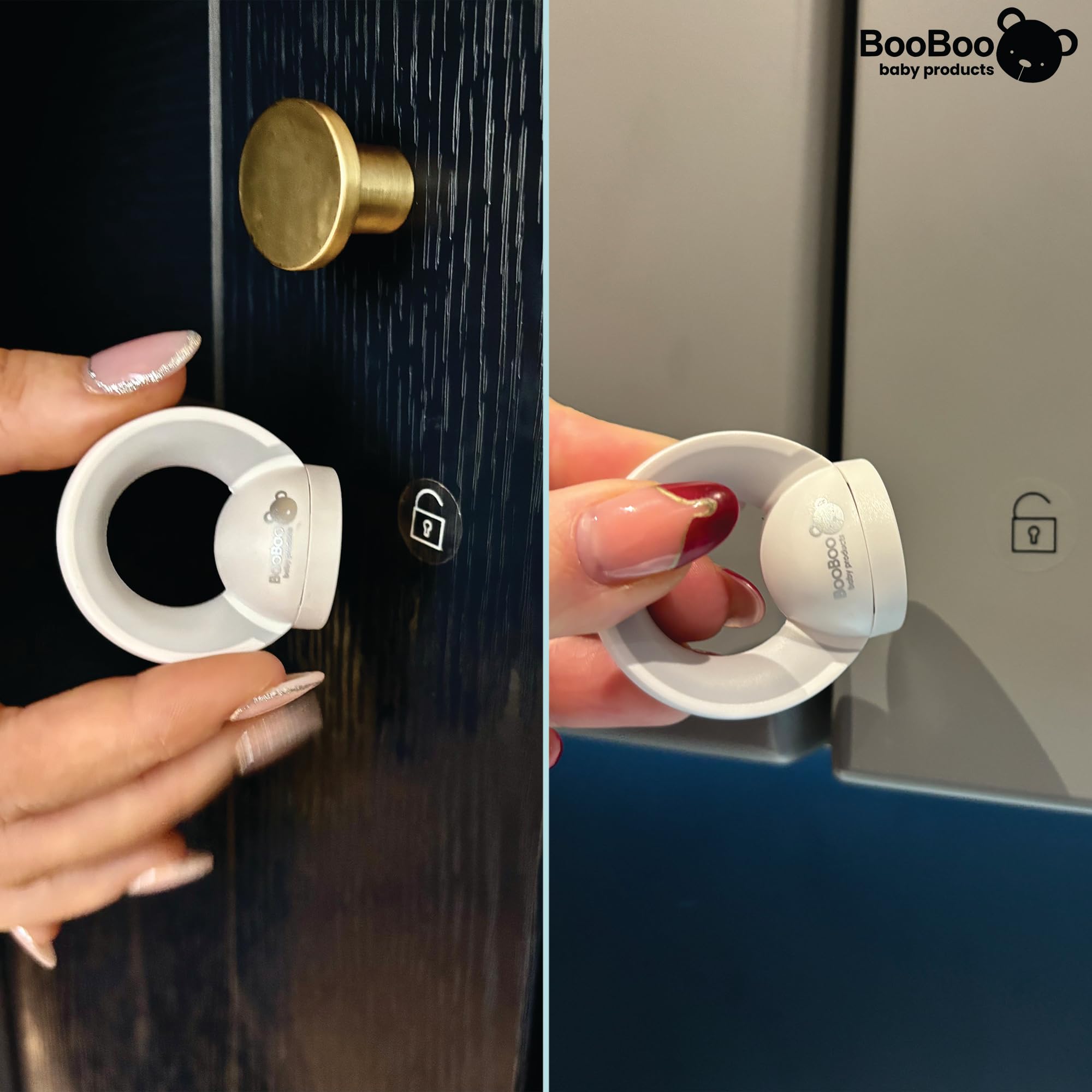 Booboobaby brand-award-packaging highlights UK design and reliability.