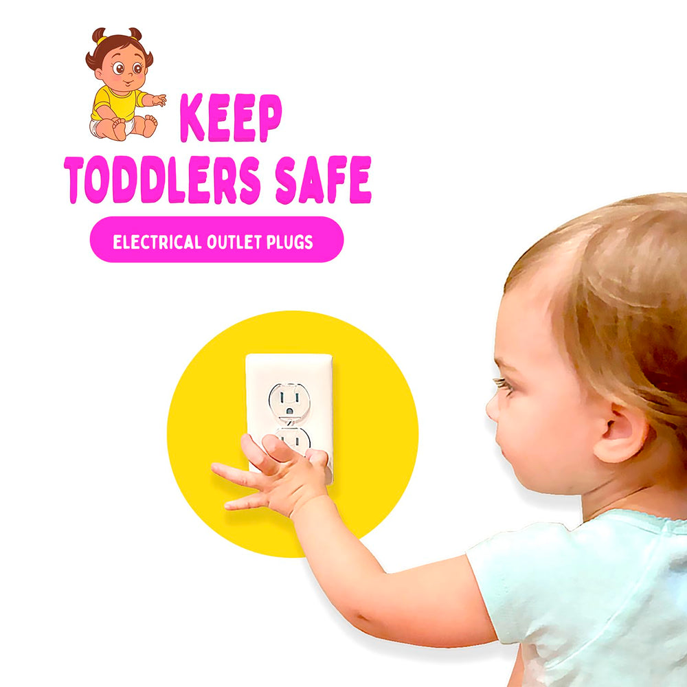 Boo Boo Safe transparent socket covers maintain home aesthetics while keeping little explorers safe.